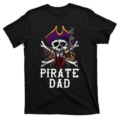 Funny Pirate Dad Fathers Day T-Shirt