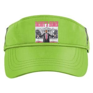 Funny Pink Donald Trump Daddys Home DaddyS 2024 Adult Drive Performance Visor