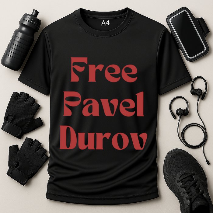 Free Pavel Durov Cooling Performance Crew T-Shirt