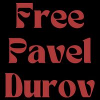 Free Pavel Durov Drawstring Bag