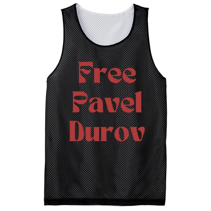 Free Pavel Durov Mesh Reversible Basketball Jersey Tank