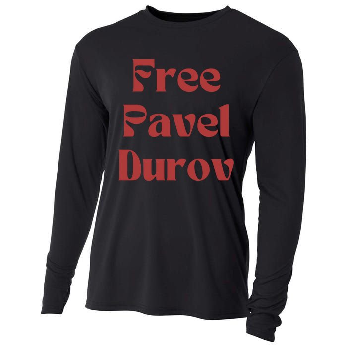 Free Pavel Durov Cooling Performance Long Sleeve Crew