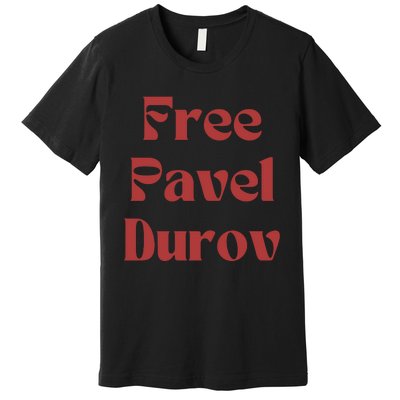 Free Pavel Durov Premium T-Shirt