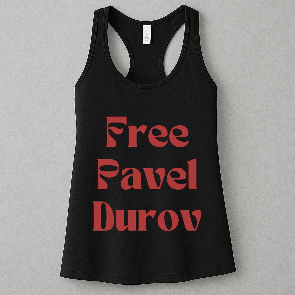 Free Pavel Durov Womens Tank Top