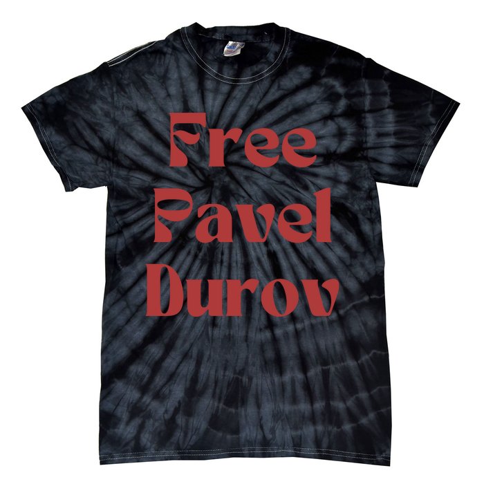 Free Pavel Durov Tie-Dye T-Shirt