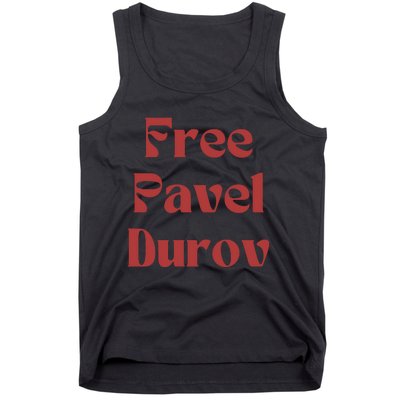 Free Pavel Durov Tank Top