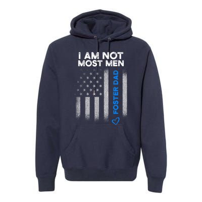 Foster Parent Dad Most  Foster Care Premium Hoodie