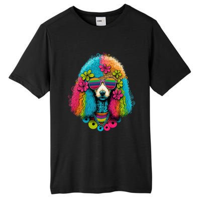 Funny Poodle Dog Miniature Poodle Toy Poodle Hippie Tall Fusion ChromaSoft Performance T-Shirt