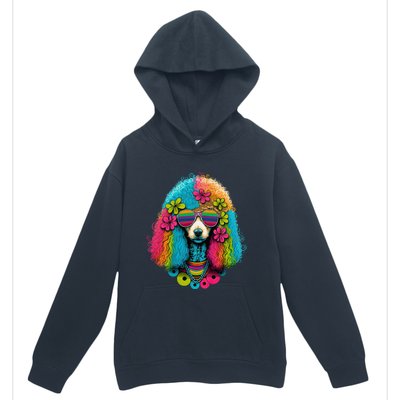 Funny Poodle Dog Miniature Poodle Toy Poodle Hippie Urban Pullover Hoodie