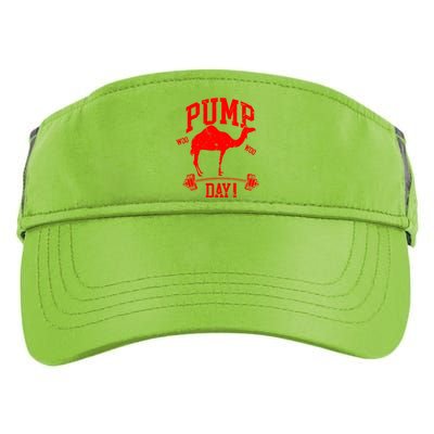 Funny Pump Day Hump Day Camel Weight Lifting Training Gym Cool Gift Adult Drive Performance Visor