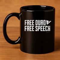 Free Pavel Durov Telegram Free Speech 11oz C Handle Ceramic Mug