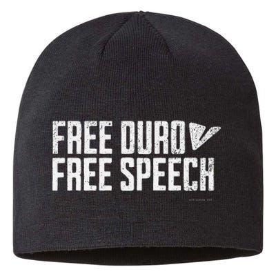 Free Pavel Durov Telegram Free Speech Sustainable Beanie