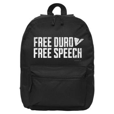 Free Pavel Durov Telegram Free Speech 16 in Basic Backpack