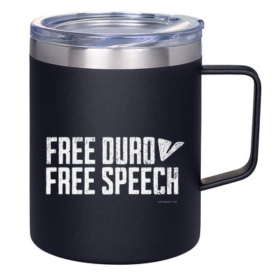 Free Pavel Durov Telegram Free Speech 12oz Stainless Steel Coffee Mug