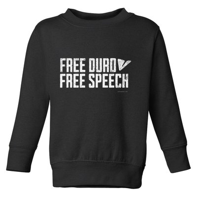 Free Pavel Durov Telegram Free Speech Toddler Sweatshirt
