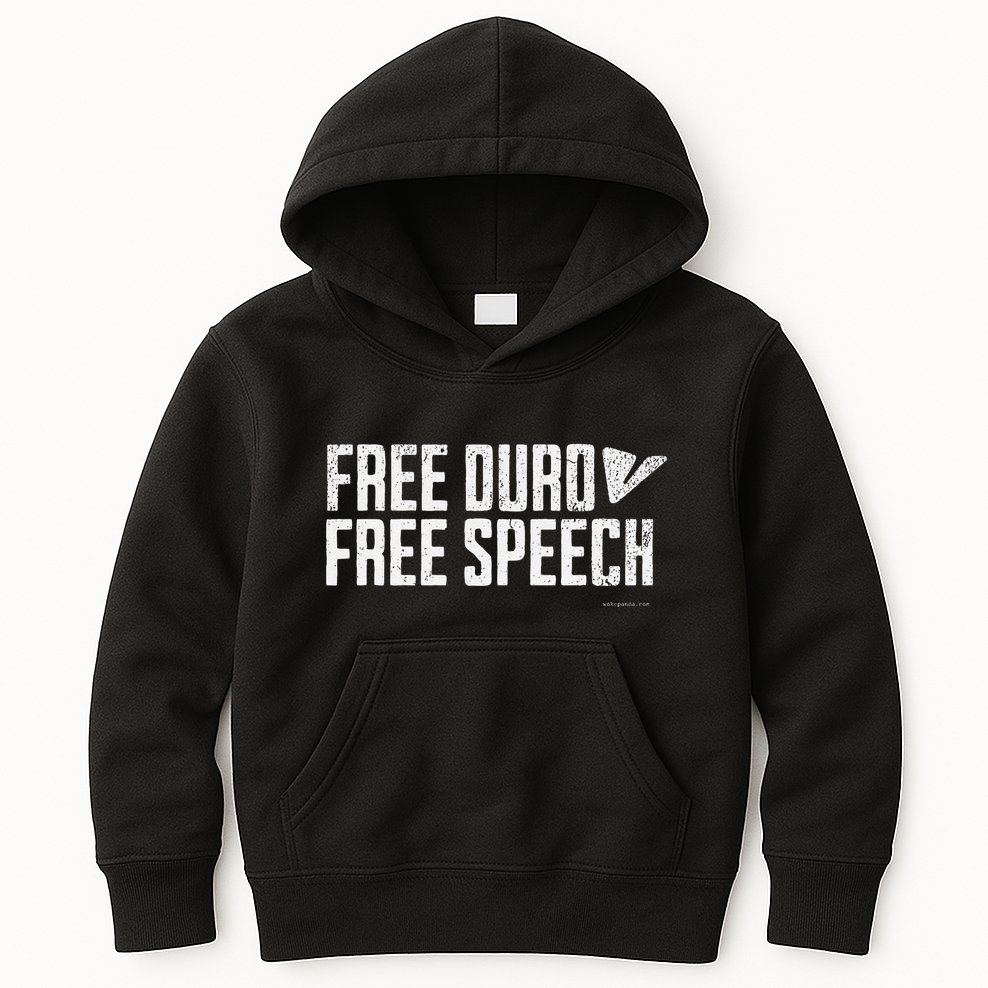 Free Pavel Durov Telegram Free Speech Kids Hoodie