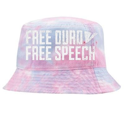 Free Pavel Durov Telegram Free Speech Tie-Dyed Bucket Hat