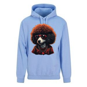 Funny Poodle Dog Miniature Poodle Toy Poodle Retro Sunset Unisex Surf Hoodie