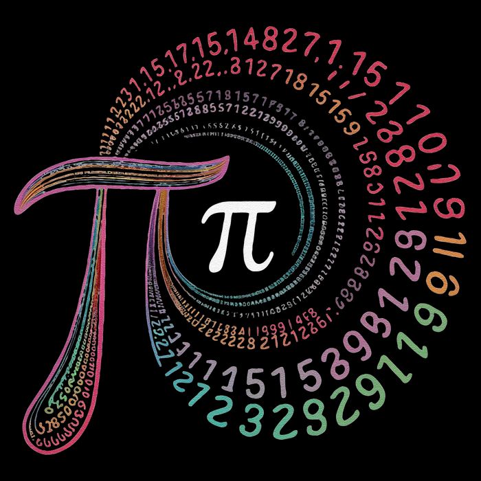 Funny Pi Day Spiral Colorful Design for Math Lovers 16 in Basic Backpack