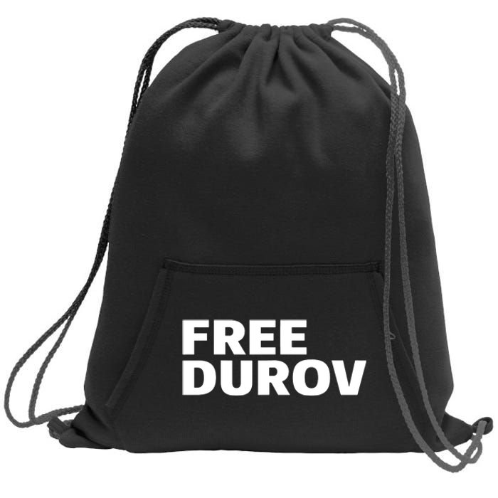 Free Pavel Durov Privacy Is Not A Crime Sweatshirt Cinch Pack Bag