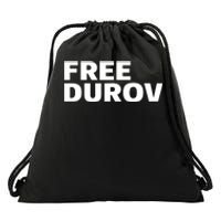 Free Pavel Durov Privacy Is Not A Crime Drawstring Bag