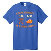 Funny Pi Day Match Teacher Geek Science Funny Gift Tall T-Shirt