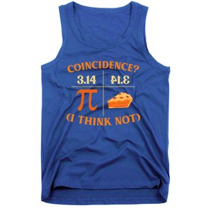 Funny Pi Day Match Teacher Geek Science Funny Gift Tank Top