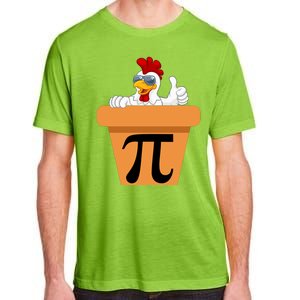 Funny Pi Day 2024 Chicken Pot Pi Day 3.14 Pi Math Day Adult ChromaSoft Performance T-Shirt