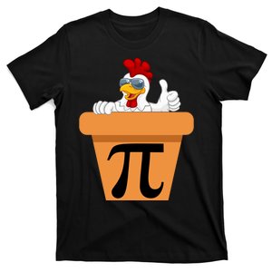 Funny Pi Day 2024 Chicken Pot Pi Day 3.14 Pi Math Day T-Shirt