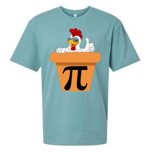 Funny Pi Day 2024 Chicken Pot Pi Day 3.14 Pi Math Day Sueded Cloud Jersey T-Shirt