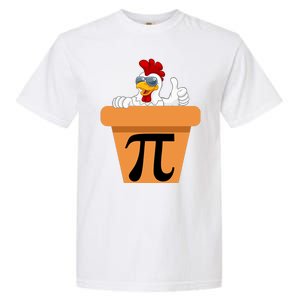 Funny Pi Day 2024 Chicken Pot Pi Day 3.14 Pi Math Day Garment-Dyed Heavyweight T-Shirt