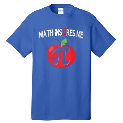 Funny Pi Day Symbol Math Nerds Tee Gift Tall T-Shirt