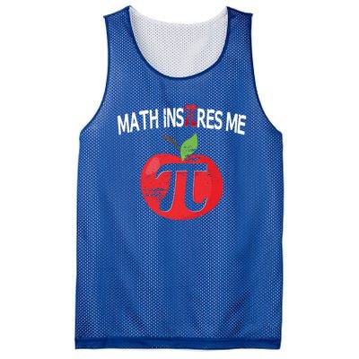 Funny Pi Day Symbol Math Nerds Tee Gift Mesh Reversible Basketball Jersey Tank