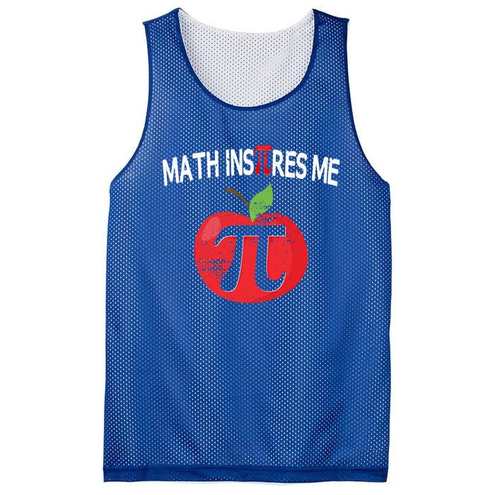 Funny Pi Day Symbol Math Nerds Tee Gift Mesh Reversible Basketball Jersey Tank