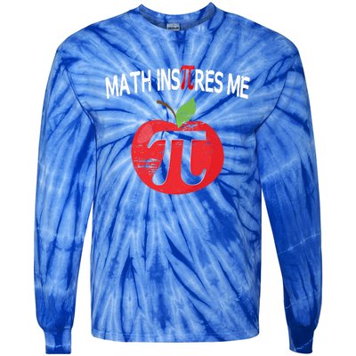 Funny Pi Day Symbol Math Nerds Tee Gift Tie-Dye Long Sleeve Shirt