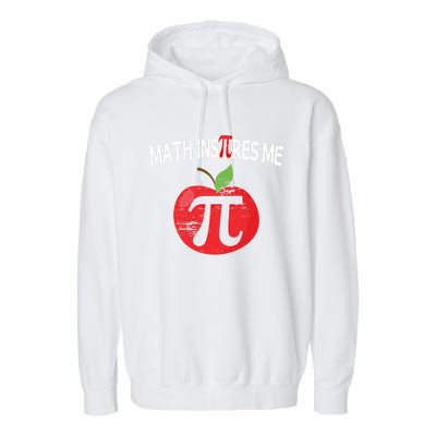 Funny Pi Day Symbol Math Nerds Tee Gift Garment-Dyed Fleece Hoodie