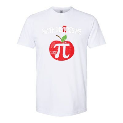 Funny Pi Day Symbol Math Nerds Tee Gift Softstyle CVC T-Shirt