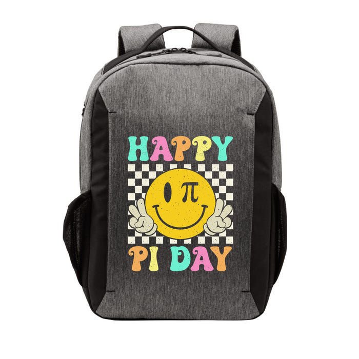 Funny Pi Day Cute Smile Face Math Teacher Happy Pi Day .Png Vector Backpack