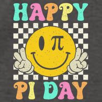Funny Pi Day Cute Smile Face Math Teacher Happy Pi Day .Png Vector Backpack