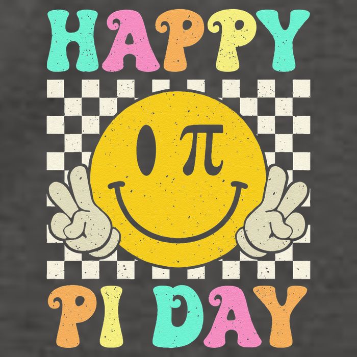 Funny Pi Day Cute Smile Face Math Teacher Happy Pi Day .Png Vector Backpack