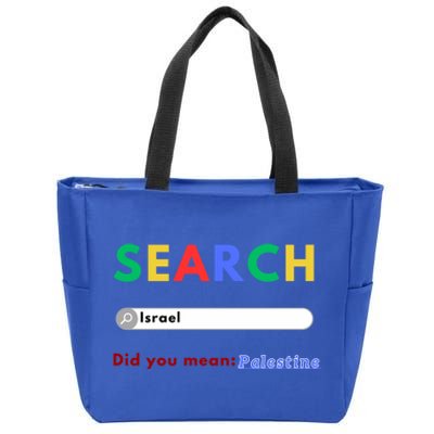 Free Palestine Did You Mean Palestine Gift Zip Tote Bag