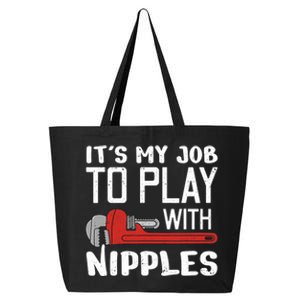 Funny Plumbing Design For Plumber Pipefitter Steamfitter 25L Jumbo Tote