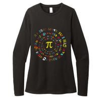 Funny Pi Day Spiral Pi Math For Pi Day 3.14 Womens CVC Long Sleeve Shirt