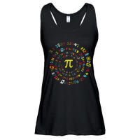 Funny Pi Day Spiral Pi Math For Pi Day 3.14 Ladies Essential Flowy Tank