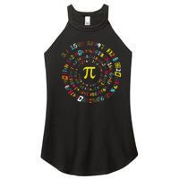 Funny Pi Day Spiral Pi Math For Pi Day 3.14 Women's Perfect Tri Rocker Tank