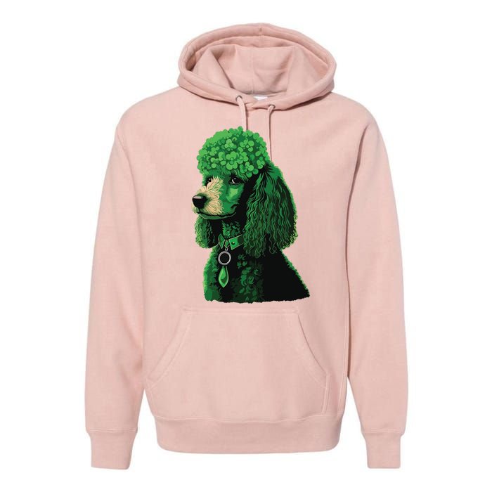 Funny Poodle Dog Miniature Poodle Toy Poodle St Patricks Premium Hoodie