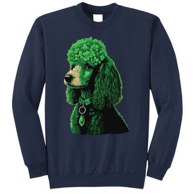 Funny Poodle Dog Miniature Poodle Toy Poodle St Patricks Sweatshirt