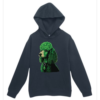 Funny Poodle Dog Miniature Poodle Toy Poodle St Patricks Urban Pullover Hoodie