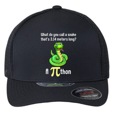Funny Pi day Puns Pithon Math Teacher Jokes Flexfit Unipanel Trucker Cap