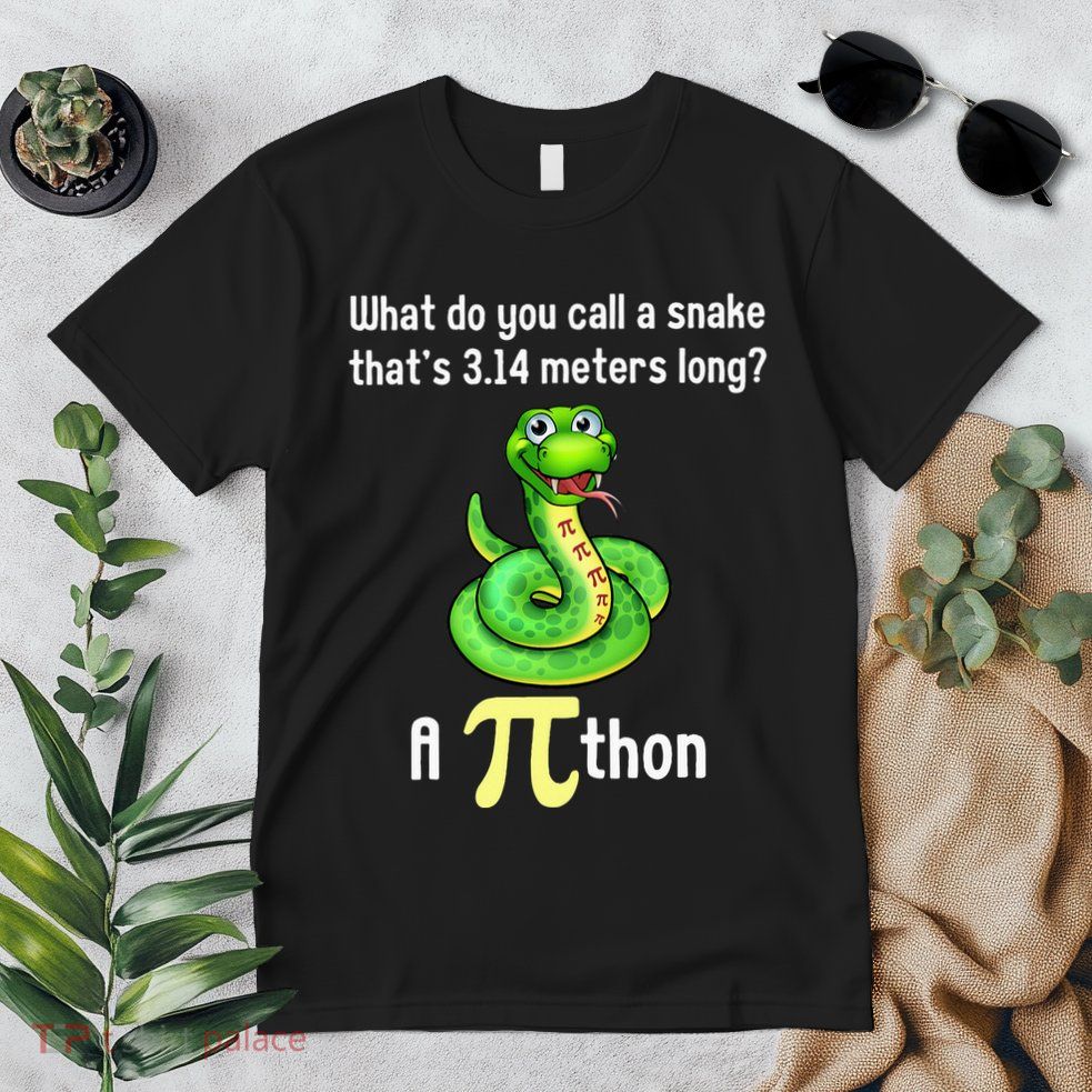Funny Pi day Puns Pithon Math Teacher Jokes Premium T-Shirt